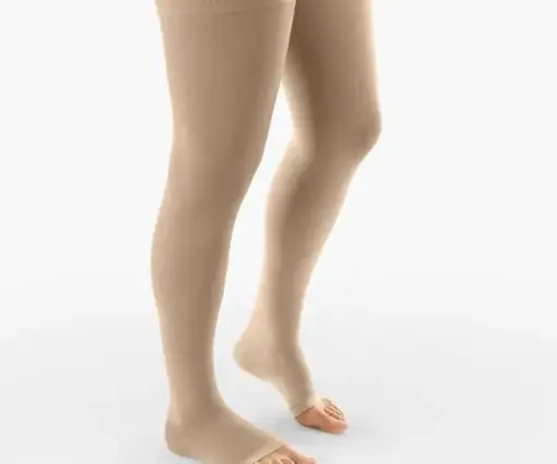 OPEN TOE THIGH HIGH STOCKINGS