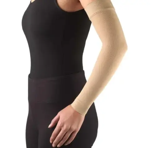 ARMSLEEVE LYMPHODEMA AG VARIMED WITH HAND AND DOT SILICONE TOPBAND